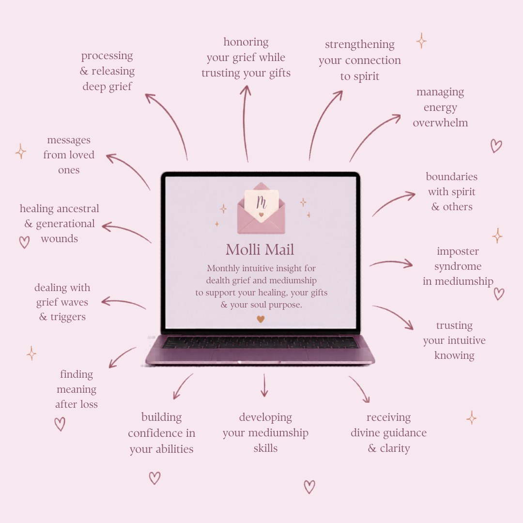 Molli Mail Grief, Loss & Spirit Connection